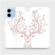 Flip case for Apple iPhone 12 mini - M007S Pink Deer - Phone Cover