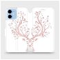 Flipové puzdro na mobil Apple iPhone 12 mini – M007S Ružový jelenček - Kryt na mobil