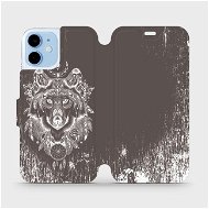 Flip case for Apple iPhone 12 mini - V064P Wolf and dream catcher - Phone Cover