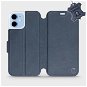 Flip mobile case Apple iPhone 12 mini - Blue - leather - Blue Leather - Phone Cover