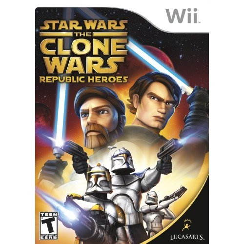 Game For Nintendo Wii - Star Wars: The Clone Wars Republic Heroes - Console Game - Main image