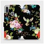 Phone Cover Flip case for Samsung Galaxy M11 - VD09S Birds and flowers - Kryt na mobil