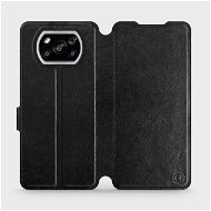 Flip case for Xiaomi POCO X3 NFC in Black&Gray with grey interior - Phone Cover