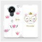 Flipové puzdro na mobil Nokia 3.4 – MH03S Mačička princess - Kryt na mobil