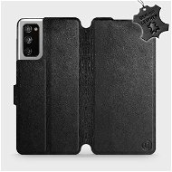 Flip case for Samsung Galaxy S20 FE - Black - Black Leather - Phone Cover