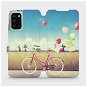 Phone Cover Flip mobile phone case Xiaomi POCO M3 - M133P Bicycle and balloons - Kryt na mobil