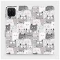 Flip mobile phone case Samsung Galaxy A12 - M099P Cats - Phone Cover
