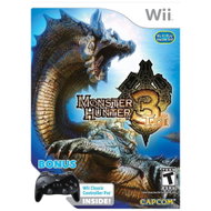 Nintendo Wii - Monster Hunter Tri + Classic Controller  - Console Game