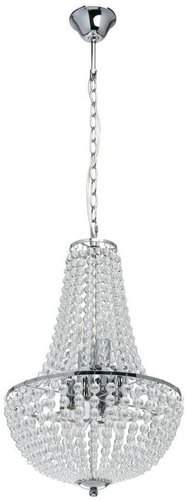 MW-LIGHT - Crystal Chandelier on Chain VENeZIA 6xE14/40W/230V - Chandelier - Main image