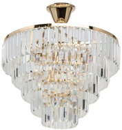 MW-LIGHT - Chandelier on a Rod CRYSTAL 5xE14/40W/230V - Chandelier