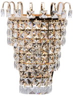 MW-LIGHT - Crystal Wall Lamp ADELARD, 1xE14/60W/230V, Gold - Wall Lamp