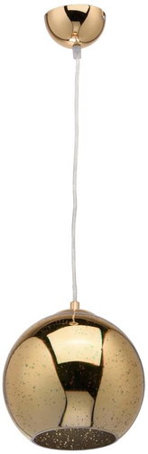 MW-LIGHT - Chandelier on Cable MEGAPOLIS 1xE27/40W/230V Gold - Chandelier - Main image