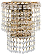 MW-LIGHT - Crystal Wall Lamp CRYSTAL 2xE14/40W/230V - Wall Lamp