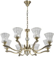 MW-LIGHT - Chandelier on Cable AMANDA 8xE14/40W/230V - Chandelier