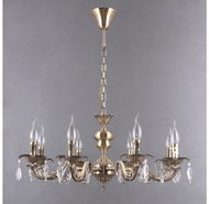 MW-LIGHT - Crystal Chandelier on Cable CLASSIC 8xE14/40W/230V - Chandelier