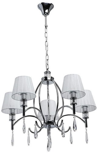 MW-LIGHT - Chandelier on a Chain VEGA 5xE14/40W/230V - Chandelier - Main image