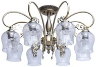 MW-LIGHT - Chandelier on Rod CLASSIC 8xE27/60W/230V - Chandelier