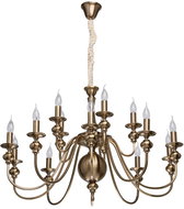 MW-LIGHT - Chandelier on Rod CONSUELO 15xE14/40W/230V - Chandelier