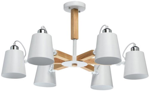 MW-LIGHT - Chandelier on a Rod MEGAPOLIS 6xE27/40W/230V - Chandelier - Main image
