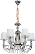 MW-LIGHT - Chandelier on Rod NAPOLI 6xE14/40W/230V - Chandelier