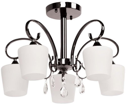 MW-LIGHT - PORTO 5xE27/60W/230V Chandelier on Rod - Chandelier - Main image