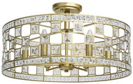 MW-LIGHT - Surface-mounted Chandelier CRYSTAL 6xE14/40W/230V - Chandelier