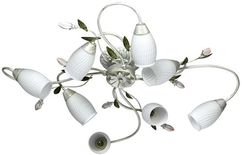 MW-LIGHT - Surface-mounted Chandelier VERONA FLORA 8xE14/60W/230V - Chandelier - Main image