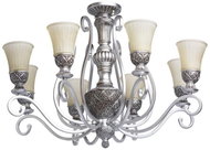 Surface Mounted Chandelier CHIARO 8xE27/60W/230V - Chandelier