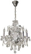 MW-LIGHT - Chandelier on Cable CRYSTAL 6xE14/60W/230V - Chandelier
