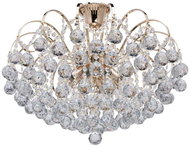 MW-LIGHT - Crystal Ceiling Lamp CRYSTAL, 8xE14/60W/230V - Ceiling Light