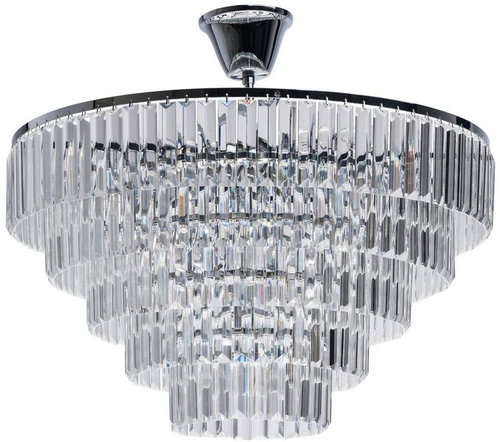 MW-LIGHT - Crystal Chandelier on Rod CRYSTAL 8xE14/60W/230V - Chandelier - Main image