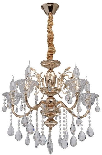 MW-LIGHT - Crystal Chandelier on a Cable CRYSTAL 5xE14/40W/230V - Chandelier - Main image