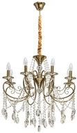 MW-LIGHT - Crystal Chandelier on Rod SELENA 8xE14/40W/230V - Chandelier