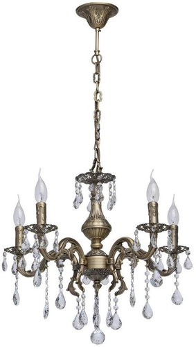 MW-LIGHT - Chandelier on Chain CANDLE 5xE14/60W/230V - Chandelier - Main image