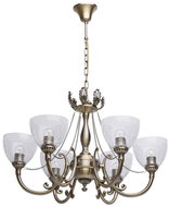 MW-LIGHT - Chandelier on Chain CLASSIC 6xE27/60W/230V - Chandelier