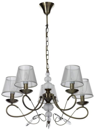 MW-LIGHT - Chandelier on Cable FEDERICA 5xE14/40W/230V - Chandelier - Main image