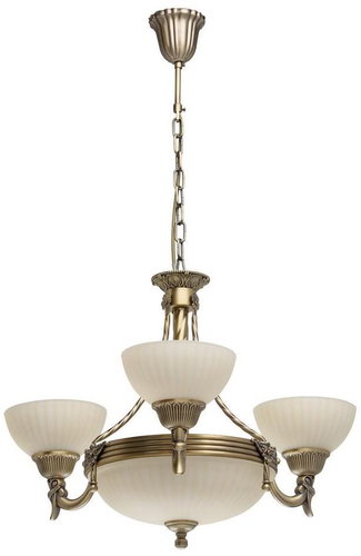 MW-LIGHT - Chandelier on Cable CLASSIC 3xE27/60W + 3xE14/60W/230V - Chandelier - Main image
