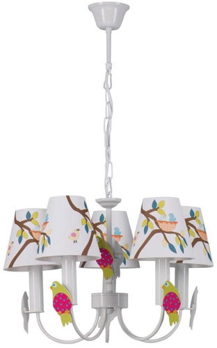 MW-LIGHT - Children's chandelier SMILE 5xE14/40W/230V - Chandelier - Main image