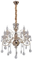MW-LIGHT - Crystal Chandelier on Chain ADELE 5xE14/40W/230V - Chandelier