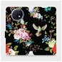 Flip case for Xiaomi Redmi Note 9T 5G - VD09S Birds and flowers - Phone Cover