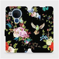Phone Cover Flip mobile phone case Nokia 5.4 - VD09S Birds and flowers - Kryt na mobil
