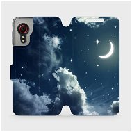 Phone Cover Flip case for Samsung Galaxy Xcover 5 - V145P Night sky with moon - Kryt na mobil