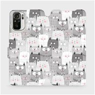 Flip case for Xiaomi Redmi Note 10S - M099P Cats - Phone Cover