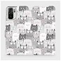 Phone Cover Flip case for Xiaomi Redmi Note 10S - M099P Cats - Kryt na mobil