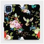 Phone Cover Flip case for Samsung Galaxy M12 - VD09S Birds and flowers - Kryt na mobil
