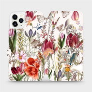 Flip mobile phone case Apple iPhone 11 Pro Max - MP01S Blossoming meadow - Phone Cover