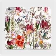 Flip case for Apple iPhone 6s Plus / iPhone 6 Plus - MP01S Blossoming Meadow - Phone Cover