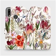 Phone Cover Flip mobile phone case Huawei P Smart 2019 - MP01S Blossoming meadow - Kryt na mobil