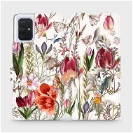 Flip case for Samsung Galaxy A71 - MP01S Blossoming meadow - Phone Cover