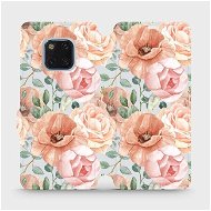 Flip mobile phone case Huawei Mate 20 Pro - MP02S Pastel flowers - Phone Cover